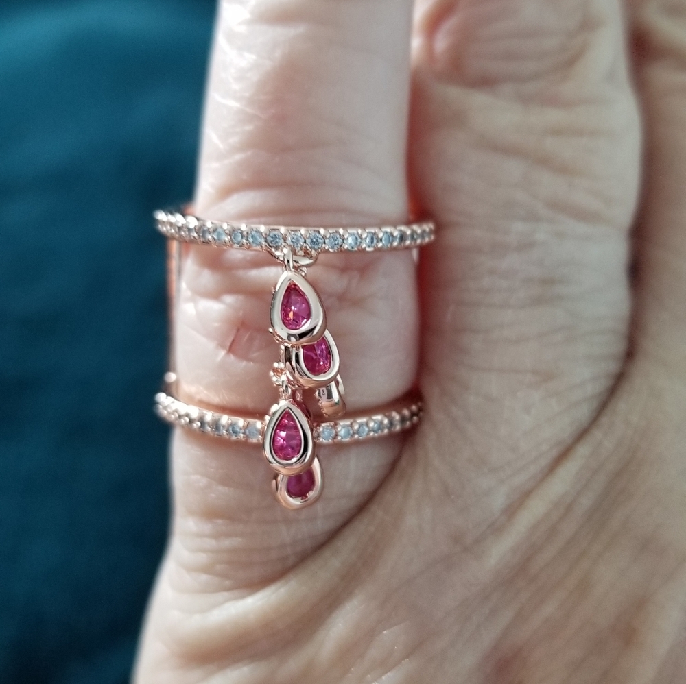 RUBY CORUNDUM RING - Picture 5 of 8